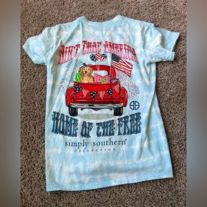 Womens Simply Southern Short Sleeve